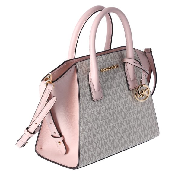 Michael Kors Avril Small Logo Top-Zip Satchel - Picture 10 of 13